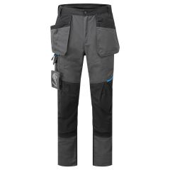 Portwest T719 WX3 Slim Fit Holster Trousers - (Metal Grey)