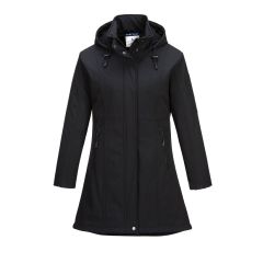 Portwest TK42 Carla Women's Softshell Jacket (3L) - (Black)