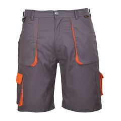 Portwest TX14 Portwest Texo Contrast Shorts - (Grey)