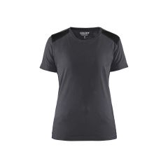 Blaklader 3479 Women's T-Shirt - Mid Grey/Black