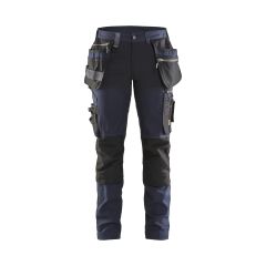 Blaklader 7115 Women's Craftsman Trousers With Stretch - Navy
