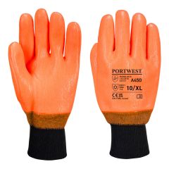 Portwest A450 Weatherproof High-Vis Glove - PVC