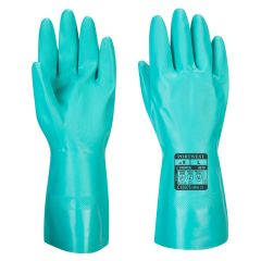 Portwest A810 Nitrosafe Chemical Gauntlet Gloves - Nitrile