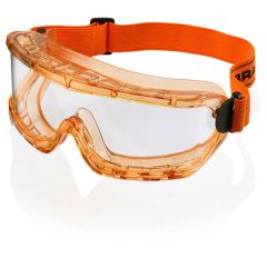 B-Brand Premium Goggles (Clear - Amber Frame)
