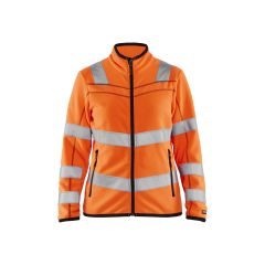 Blaklader 4966 Women's Microfleece Jacket Hi-Vis - Orange