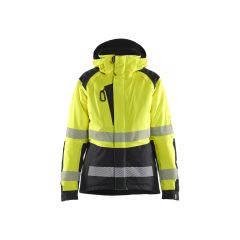 Blaklader 4456 Women's Winter Jacket Hi-Vis - Hi-Vis Yellow/Black