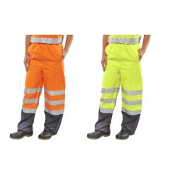 Belfry Hi Visibility Waterproof Over-Trousers (Yellow/Orange)