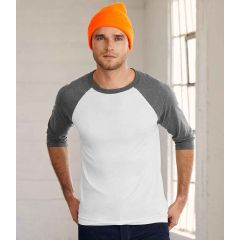 Bella & Canvas Unisex Tri-Blend 3/4 Sleeve Baseball T-Shirt BE100