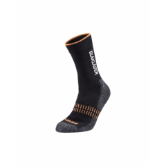 Blaklader 2192 Warm Socks (Black/Neon Orange)