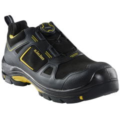 Blaklader 2471 GECKO Safety Shoe S3 SRC HRO ESD - Composite Toecap (Black/Yellow)