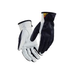 Blaklader 2802 Leather Work Gloves (Dark Navy/White)