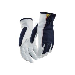 Blaklader 2803 Leather Work Gloves (Dark Navy/White)