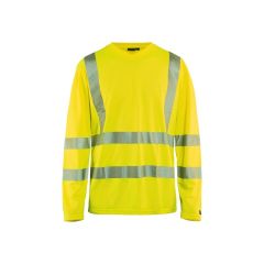 Blaklader 3385 High Vis T-Shirt Long Sleeve (Yellow)