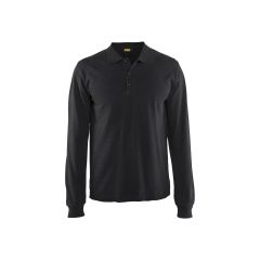 Blaklader 3388 Polo Shirt Long Sleeves (Black)