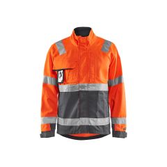 Blaklader 4064 High Visibility Jacket (High Vis - Rail Spec (Orange/Mid Grey)