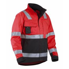 Blaklader 4064 High Visibility Jacket (Red/Black)