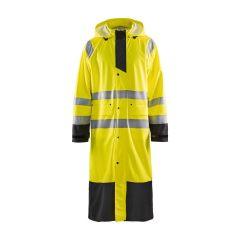 Blaklader 4325 Rain Coat High Vis Level 1 - Waterproof, Windproof (Yellow/Black)