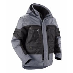 Blaklader 4886 Winter Jacket - Waterproof, Quilt Lined (Black/Grey)