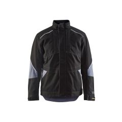 Blaklader 4961 Anti-Flame Winter Jacket ARC - Warm Lining (Black/Grey)