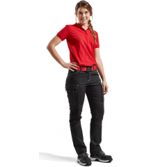 Blaklader 7159 Ladies Cordura Denim Stretch Service Trousers (Black)