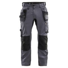 Blaklader 1750 Craftsman Lightweight Stretch Trousers with Holster Pockets (Mid Grey)