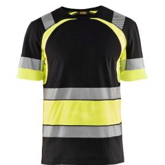 Blaklader 3421 High Vis T-Shirt (Black/Yellow)