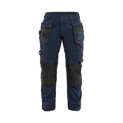 Blaklader 7132 Women'S Craftsman Trousers With Stretch (Dark Navy Blue)