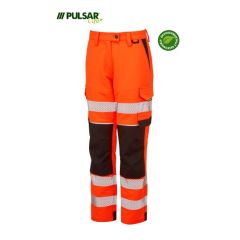 PULSAR LIFE GRS Men&#039;s Stretch Combat Trousers LFE922-ORG - Rail Spec (Hi-Vis Orange)
