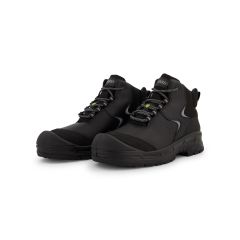 DASSY 25596 Amon S3S FO SC SR ESD Midcut Safety Shoes - Black