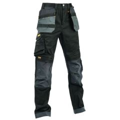 Dewalt Harrison Stretch Trousers With Holster Pockets ( Black/Grey)