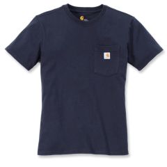 Carhartt 103067 Workwear Pocket S/S T-Shirt - Female - Navy