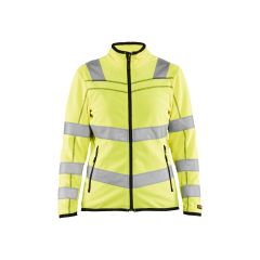 Blaklader 4966 Women's Microfleece Jacket Hi-Vis - Hi-Vis Yellow