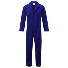 Fort Workwear Workforce Coverall - Polycotton, 210gsm - Royal Blue