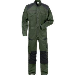 Fristads Coverall 8555 STFP (Army Green/Black)