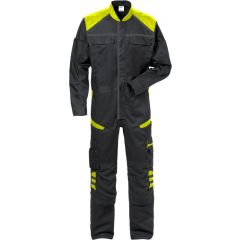 Fristads Coverall 8555 STFP (Black/High Vis Yellow)