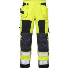 Fristads Flamestat High Vis Craftsman Trousers Woman CL 2 2775 ATHS (Hi Vis Yellow/Navy)