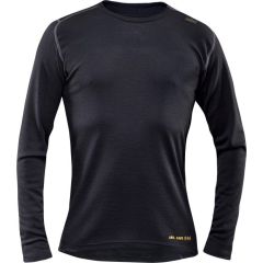 Fristads Flamestat Devold Long Sleeve T-Shirt 7436 UD (Black)