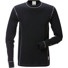 Fristads Flamestat Long Sleeve T-Shirt 7026 MOF (Black)