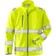 Fristads High Vis Fleece Jacket CL 3 4400 FE (Hi Vis Yellow)