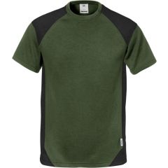 Fristads T-Shirt 7046 THV (Army Green/Black)