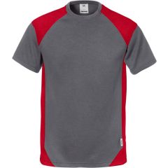 Fristads T-Shirt 7046 THV (Grey/Red)