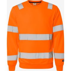 Fristads High Vis Sweatshirt CL 3 7446 SHV (Hi Vis Orange)