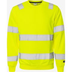 Fristads High Vis Sweatshirt CL 3 7446 SHV (Hi Vis Yellow)