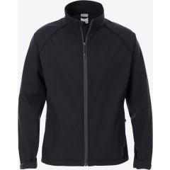 Fristads Acode WindWear Ladies Softshell Jacket 1477 SBT - Stretch, Water-Repellent (Black)