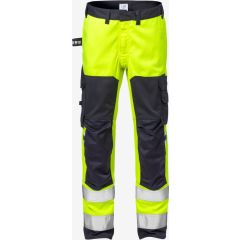 Fristads Flamestat High Vis Stretch Trousers CL 2 - 2161 ATHF (Hi-Vis Yellow/Navy)