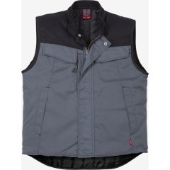 Fristads Icon Quilted Waistcoat 5312 Luxe 113161 (Grey/Black)