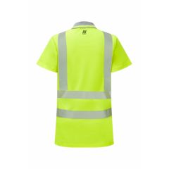 PULSAR LIFE GRS Ladies Short Sleeve Polo Shirt LFE950-YEL (Hi Vis Yellow)