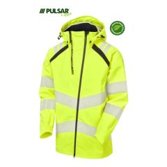 PULSAR LIFE GRS Men's Waterproof Shell Jacket LFE909-YEL (Hi Vis Yellow)