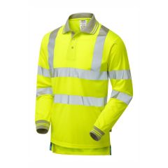 Pulsar P458-CRS-YEL Cut Resistant Sleeve Polo Shirt (Hi Vis Yellow)