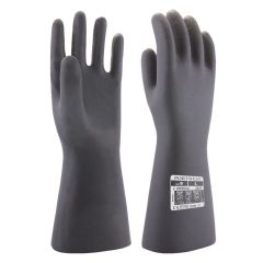 Portwest A820 Neoprene Chemical Resistant Gauntlet Glove (Black)